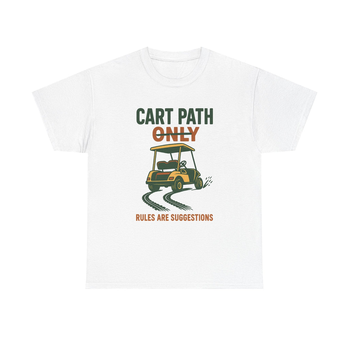 Funny golf graphic tee collection