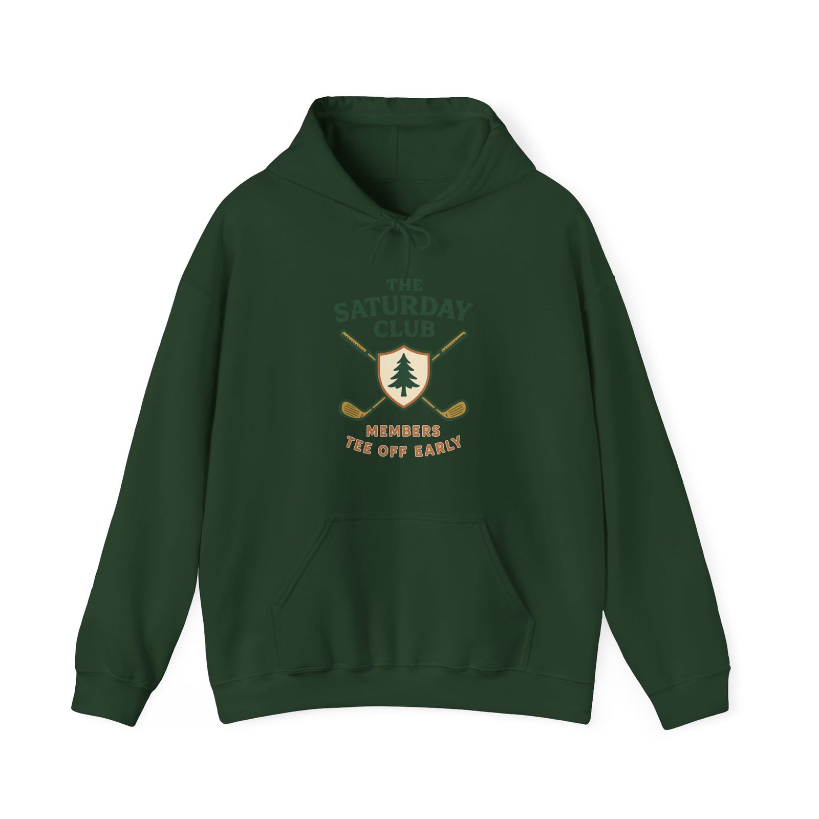 Par & Pine Saturday Club Hoodie — Par & Pine original golf design, view 7