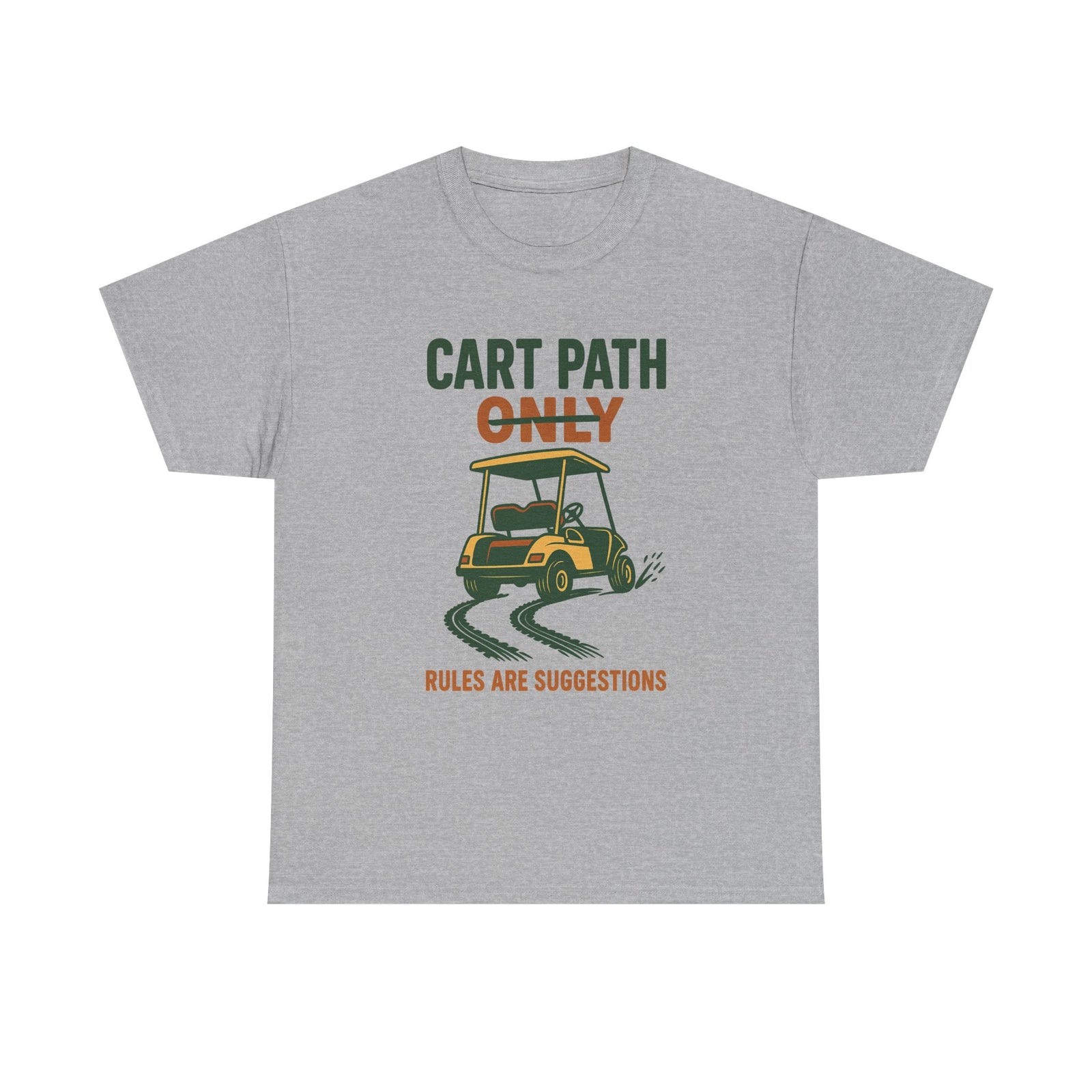 Cart Path Only Tee — Par & Pine original golf design, view 4