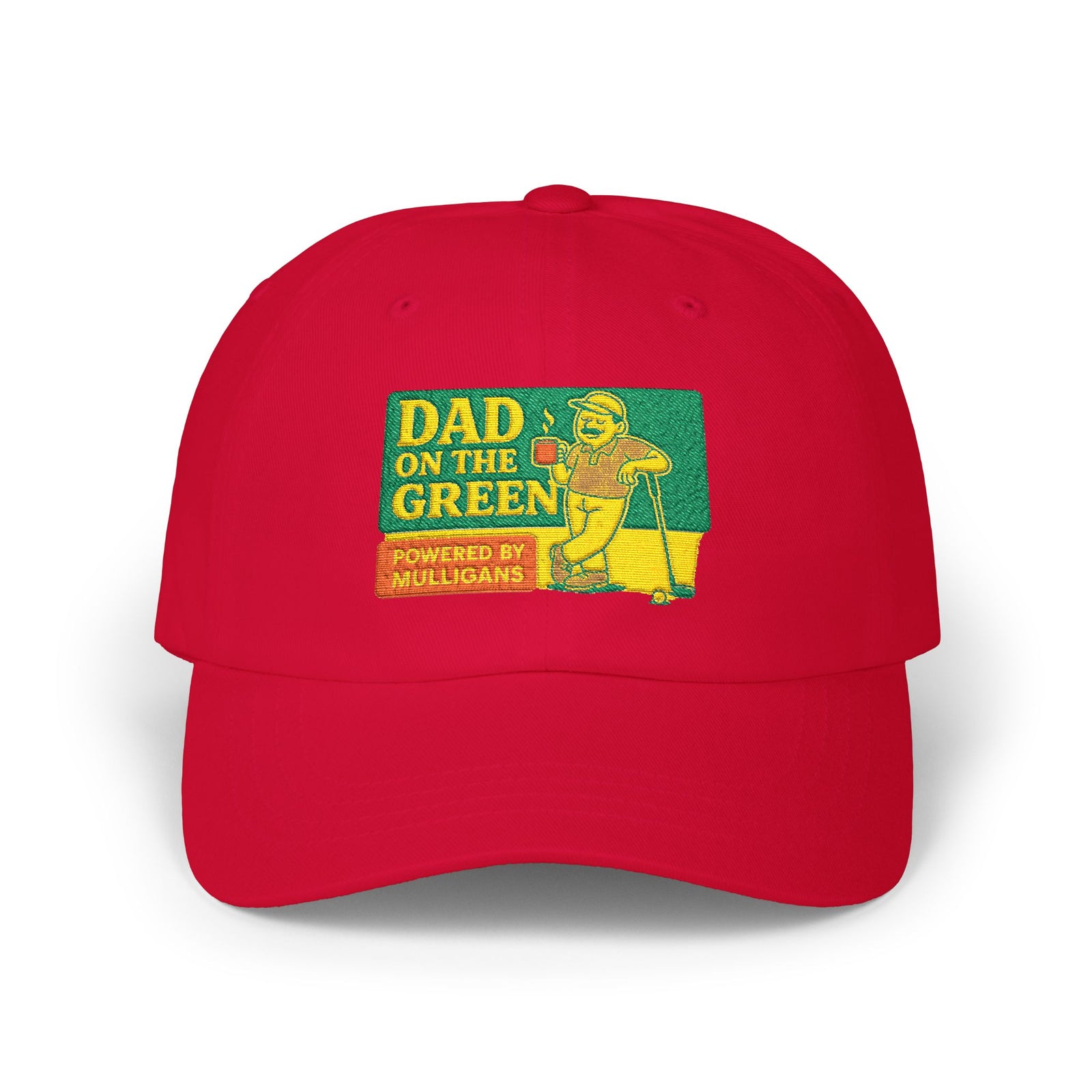 Par & Pine Dad on the Green Dad Cap — Par & Pine original golf design, view 11