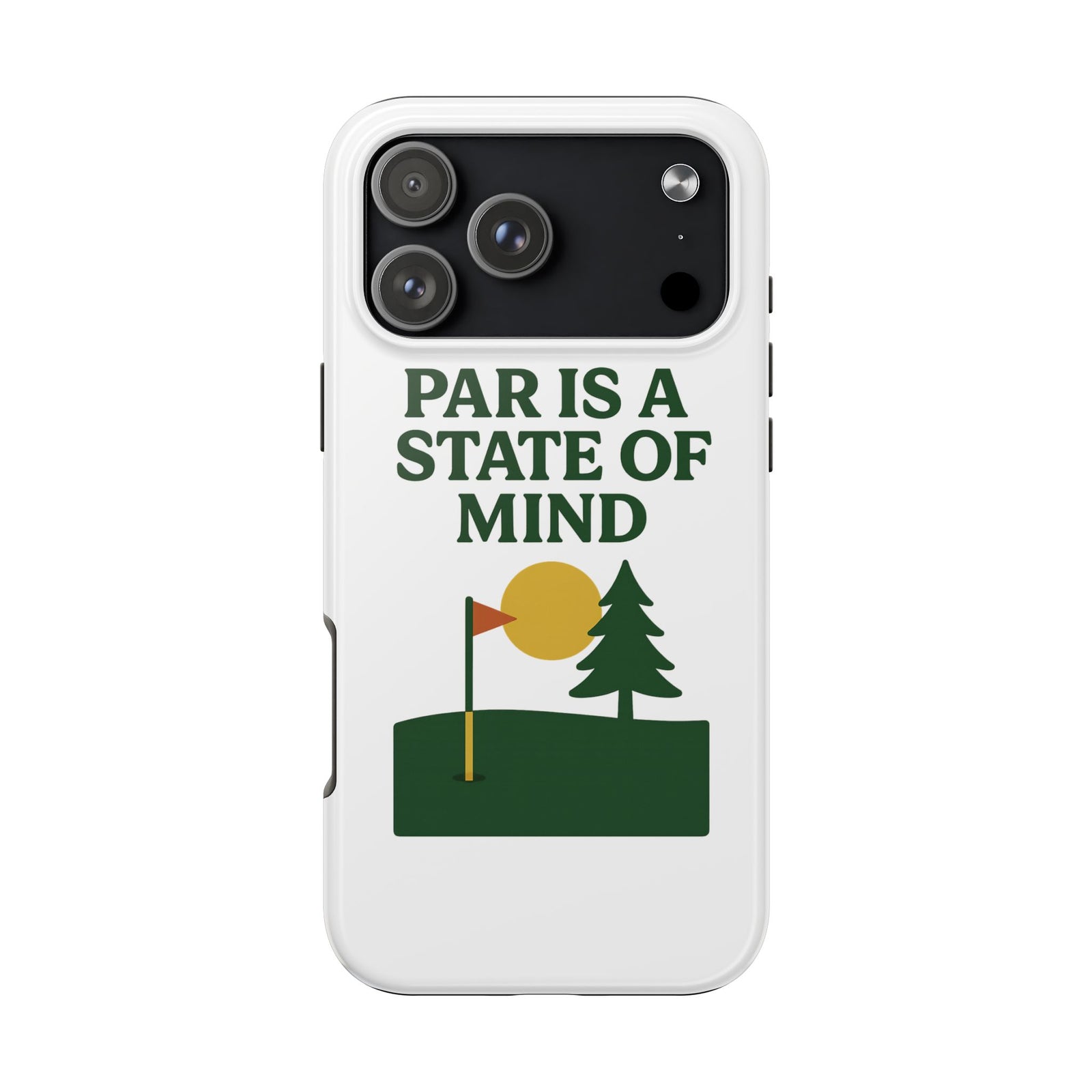 Par & Pine State of Mind Phone Case — Par & Pine original golf design, view 18