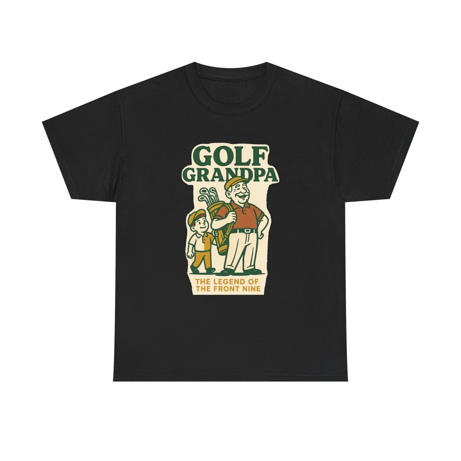 Golf Grandpa Tee — Par & Pine original golf design, view 2