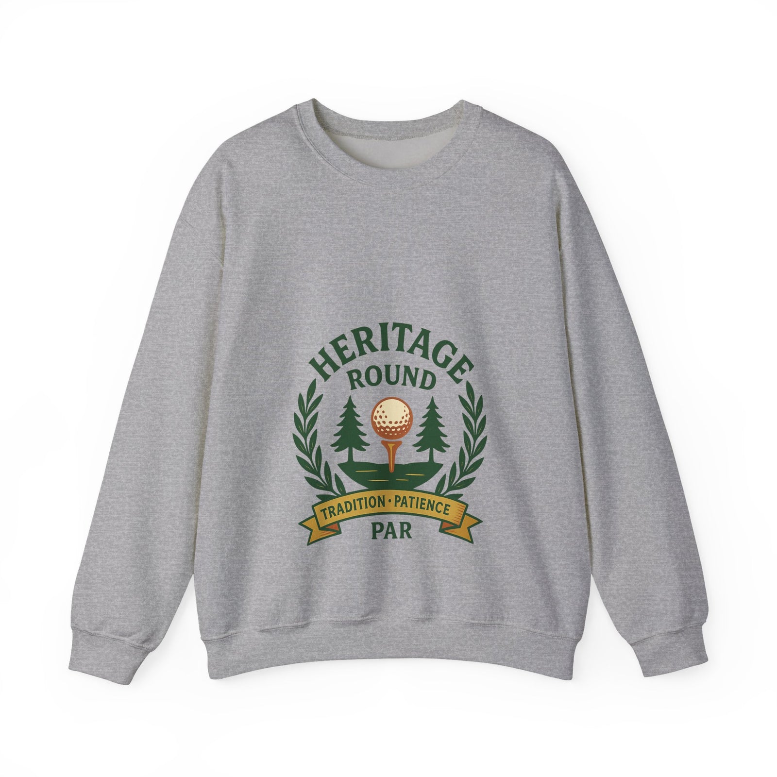 Par & Pine Heritage Round Crewneck — Par & Pine original golf design, view 6
