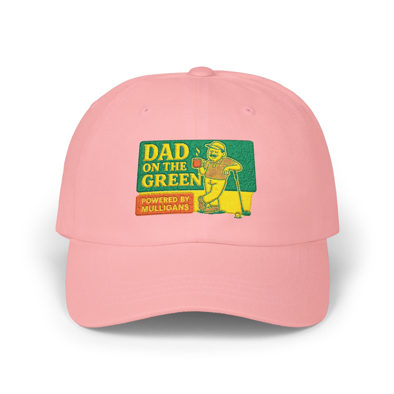 Par & Pine Dad on the Green Dad Cap — Par & Pine original golf design, view 10