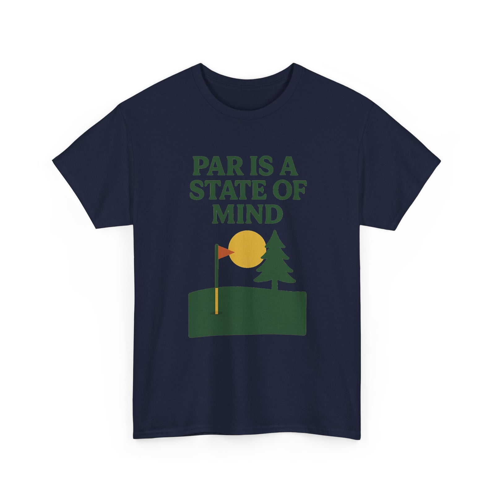 Par & Pine State of Mind Tee — Par & Pine original golf design, view 27