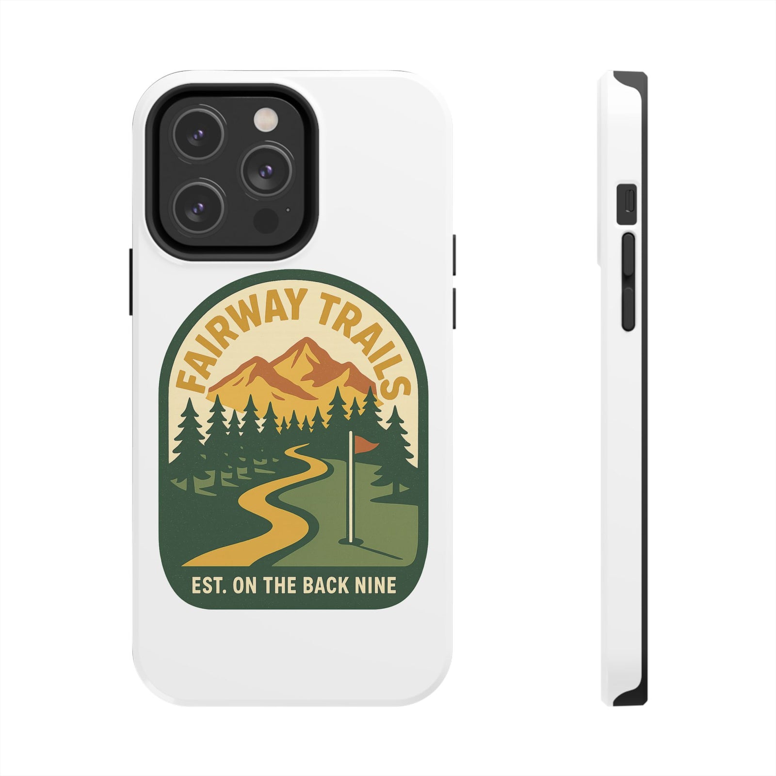 Par & Pine Fairway Trails Phone Case — Par & Pine original golf design, view 24