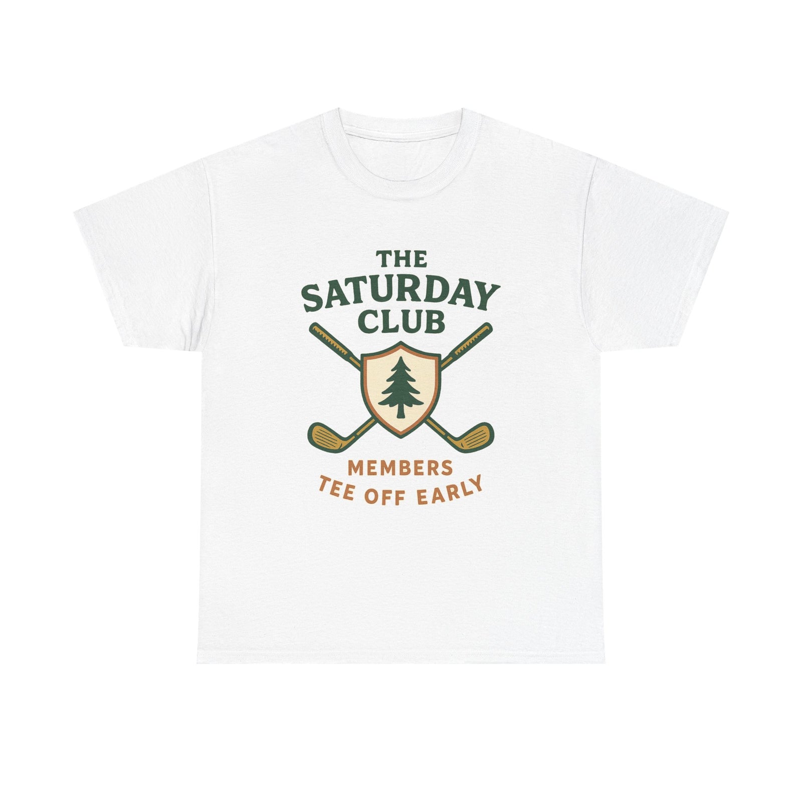 Par & Pine Saturday Club Tee — Par & Pine original golf design, view 5