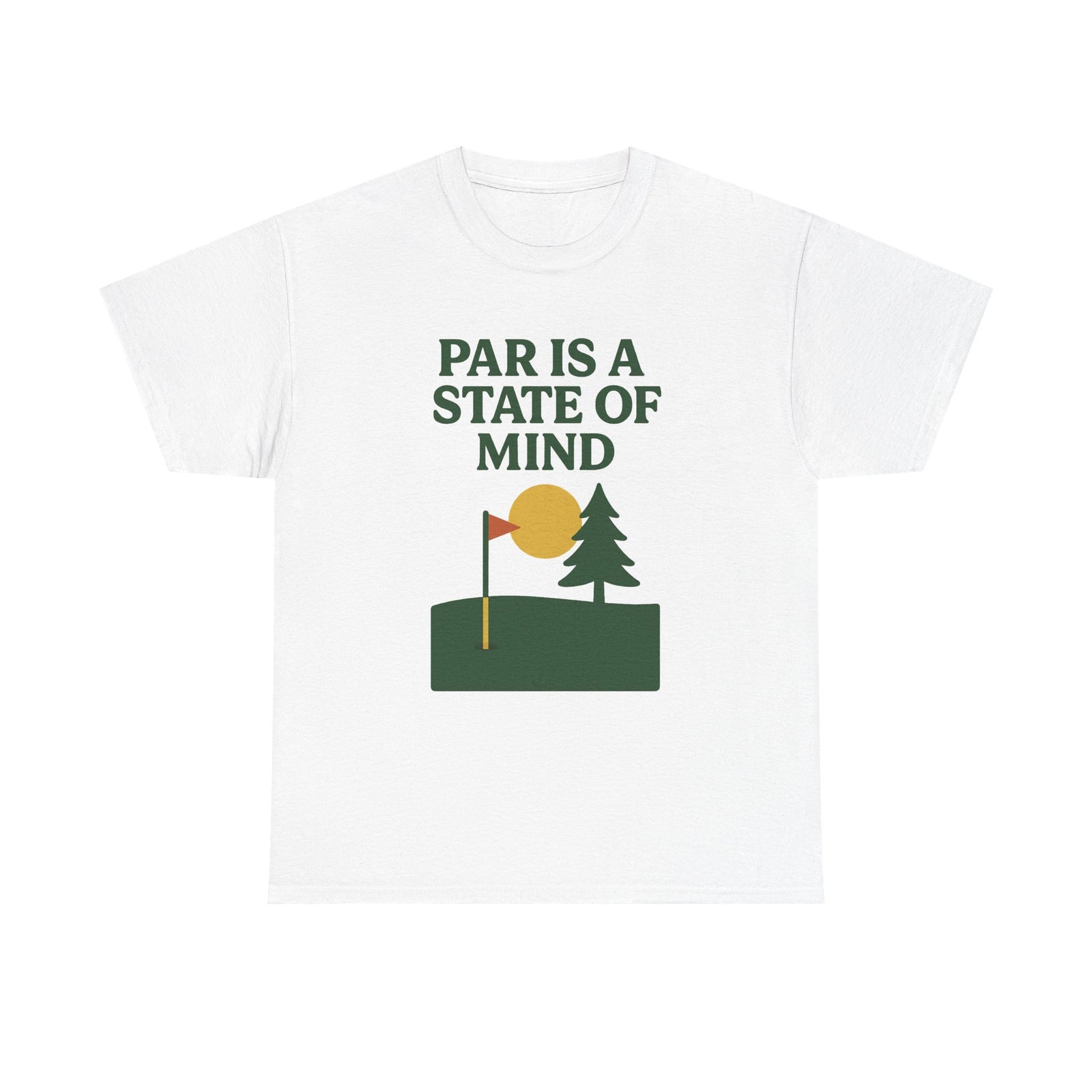 Par & Pine State of Mind Tee — Par & Pine original golf design, view 5