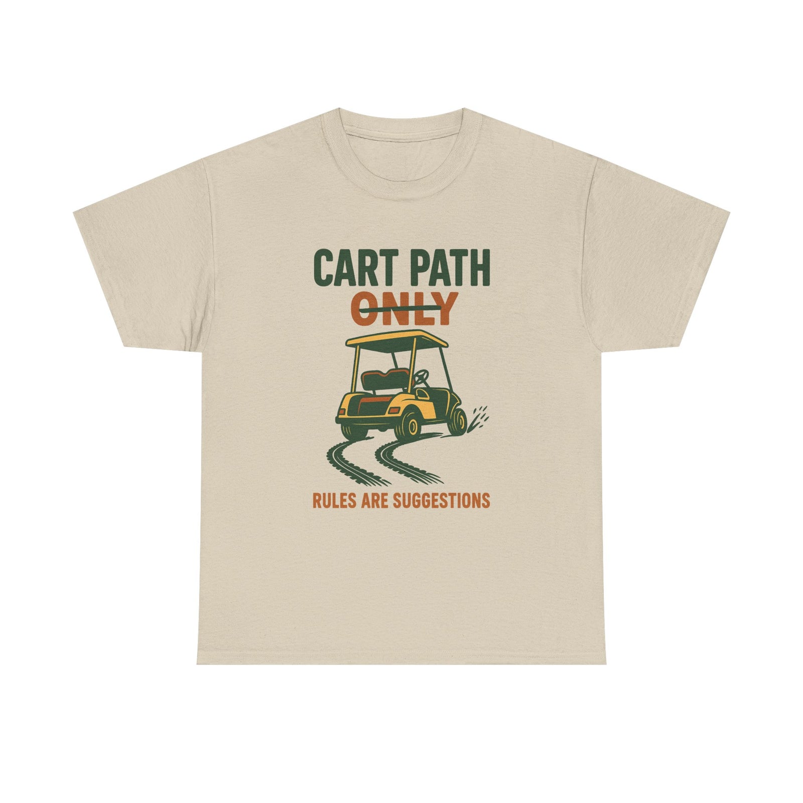 Cart Path Only Tee — Par & Pine original golf design, view 3