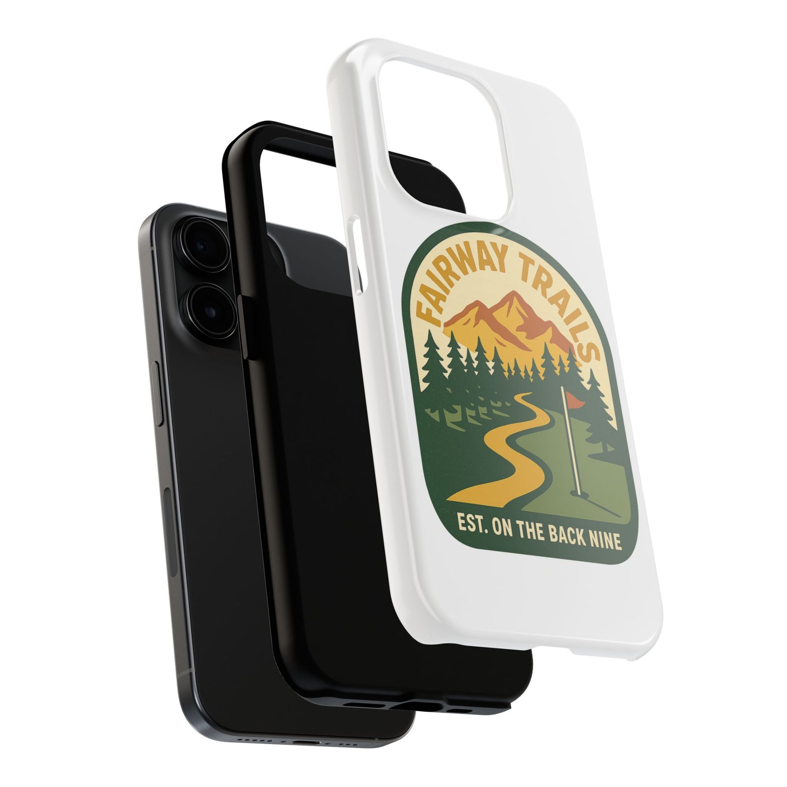 Par & Pine Fairway Trails Phone Case — Par & Pine original golf design, view 33