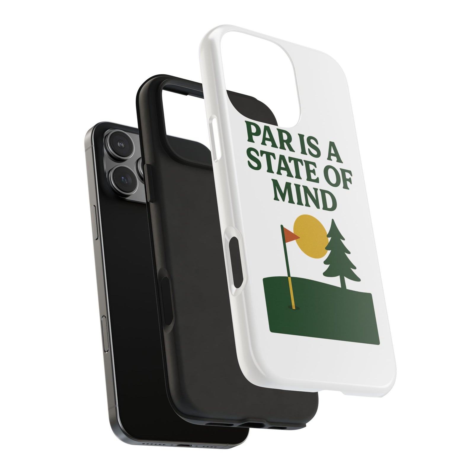 Par & Pine State of Mind Phone Case — Par & Pine original golf design, view 49
