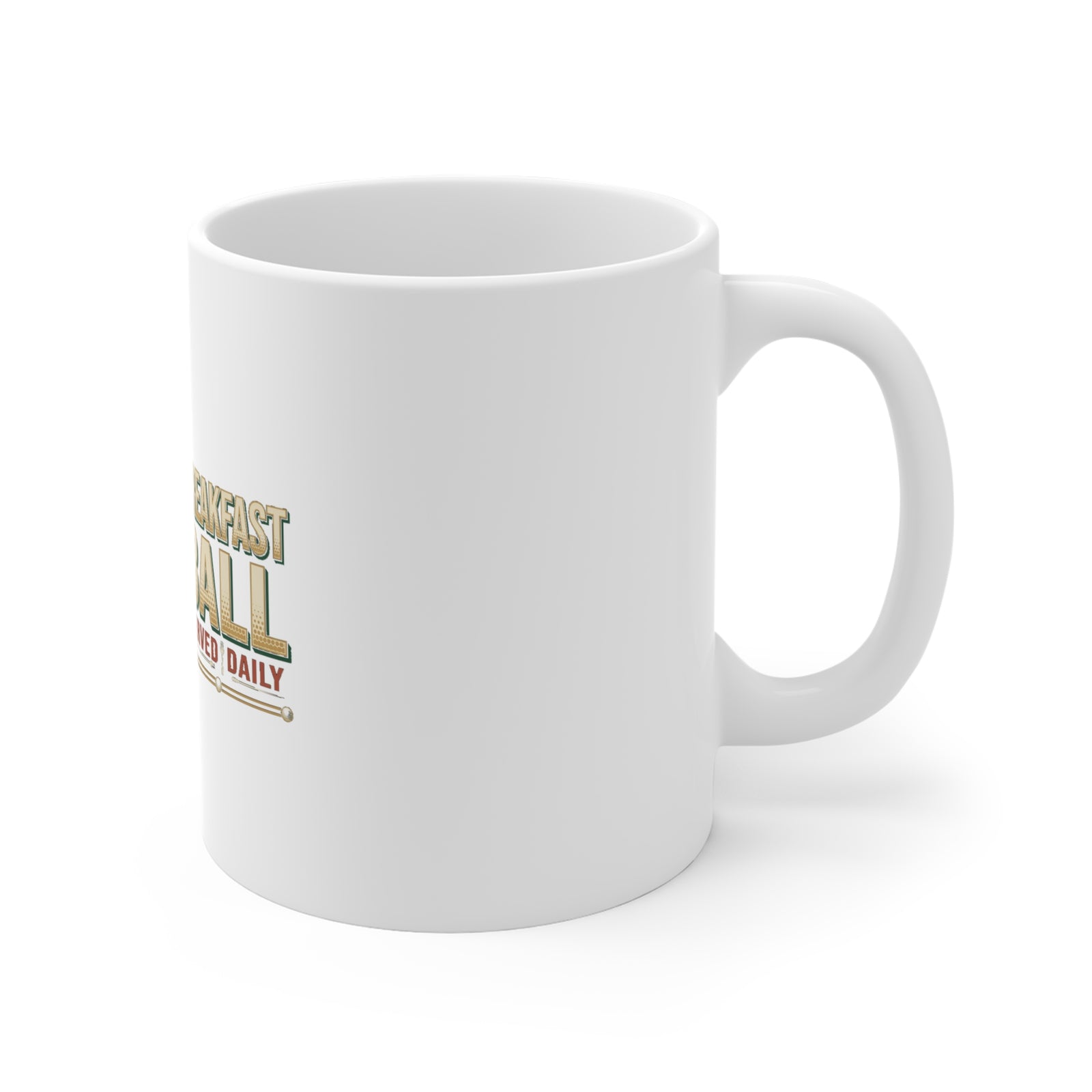 Breakfast Ball Mug — original Par & Pine golf design