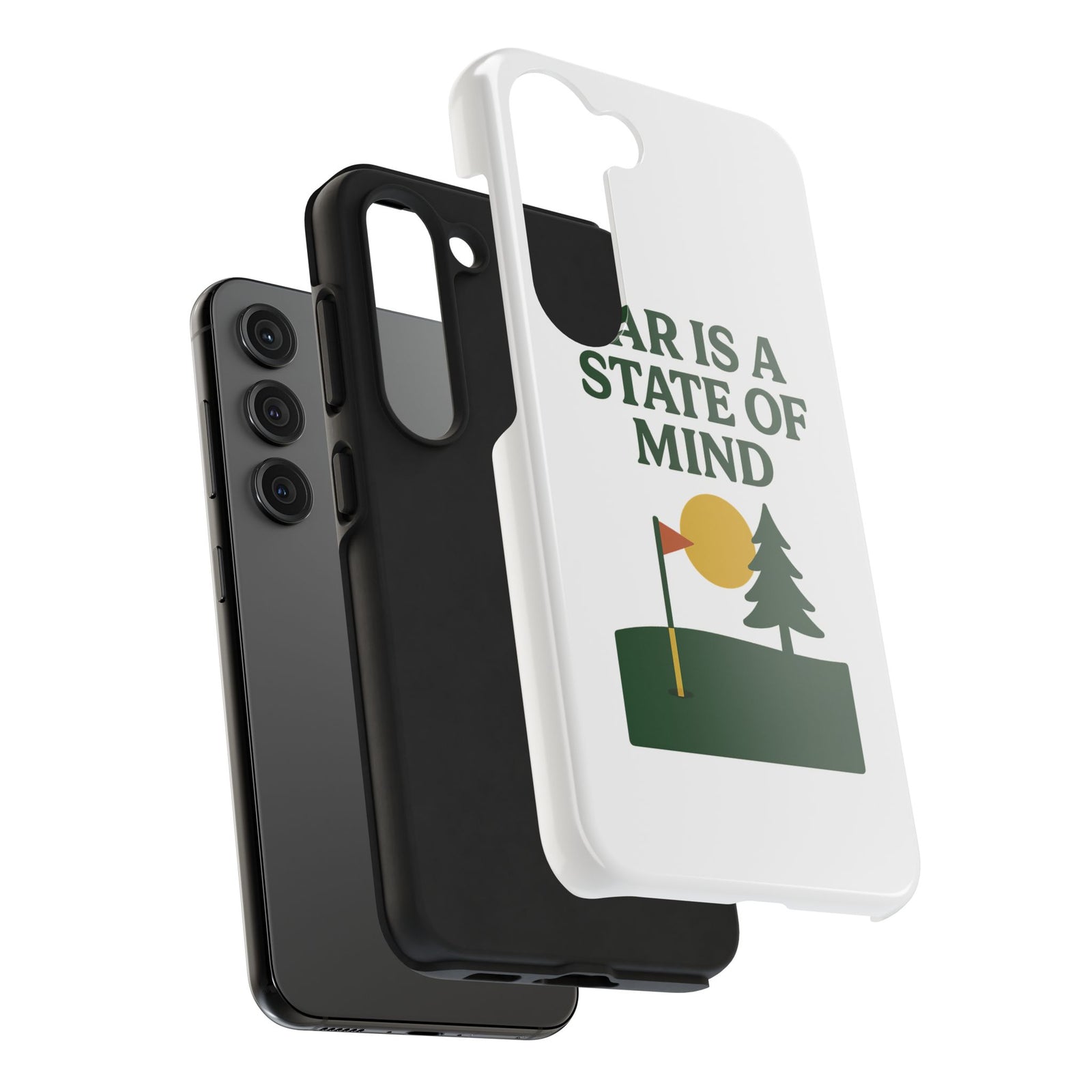 Par & Pine State of Mind Phone Case — Par & Pine original golf design, view 45