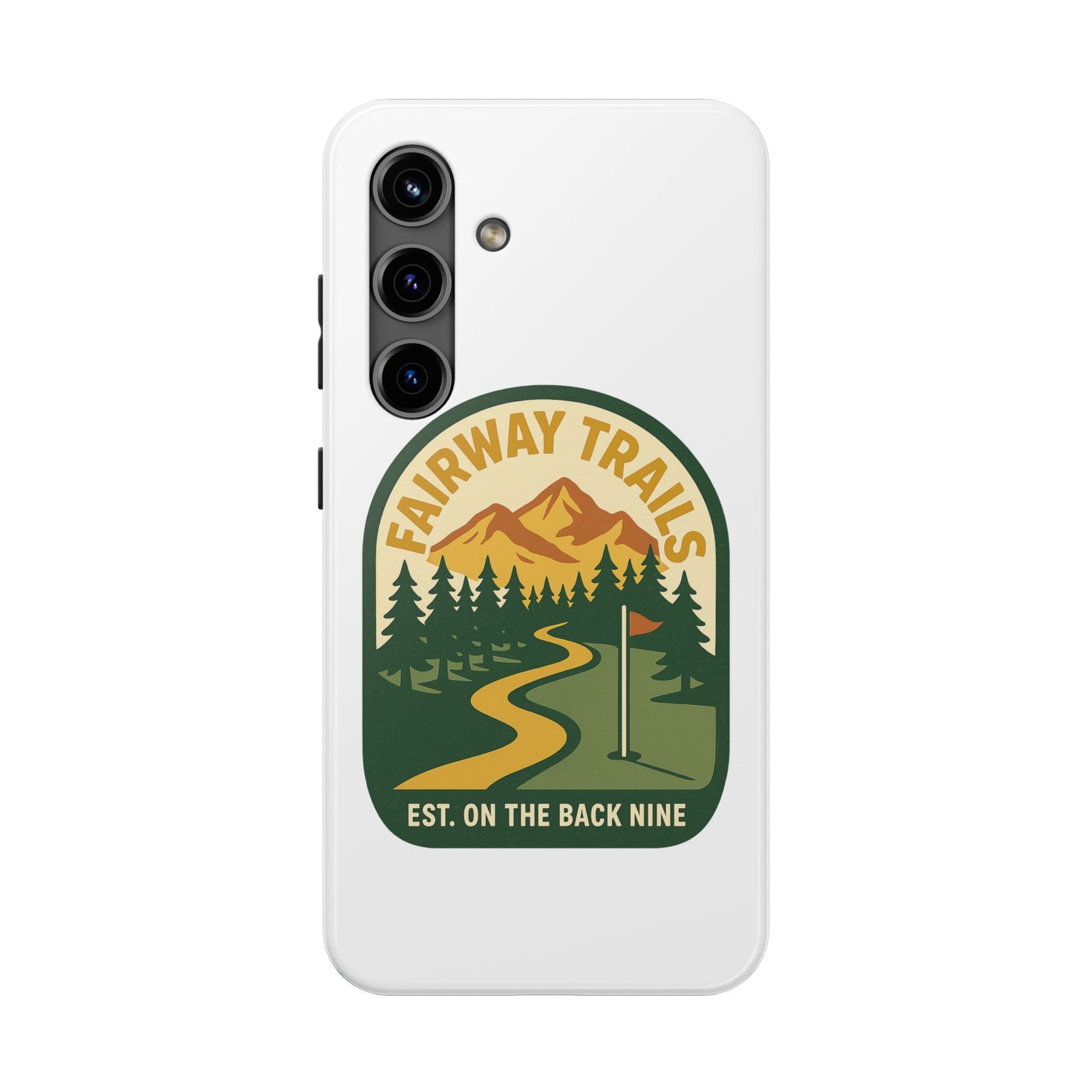 Par & Pine Fairway Trails Phone Case — Par & Pine original golf design, view 9