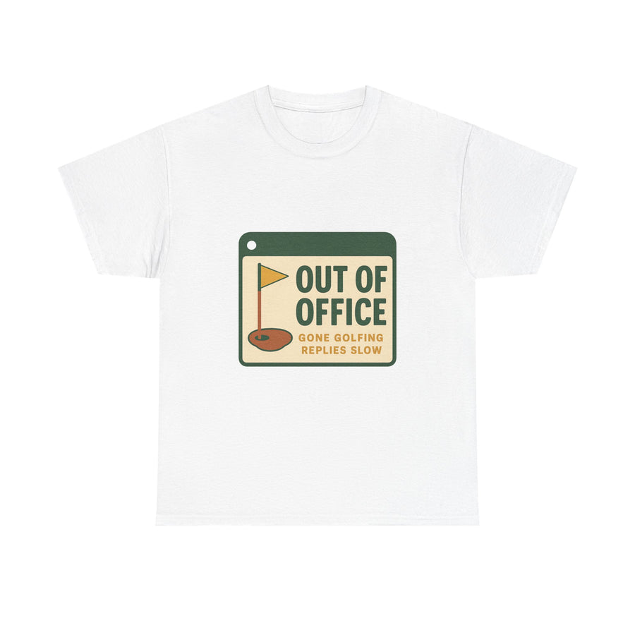 Out of Office Tee — Par & Pine original golf design