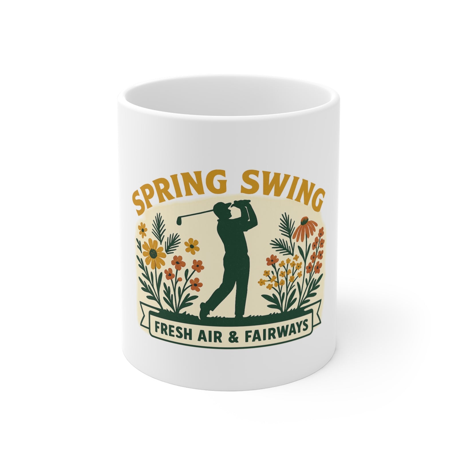 Par & Pine Spring Swing Mug — Par & Pine original golf design