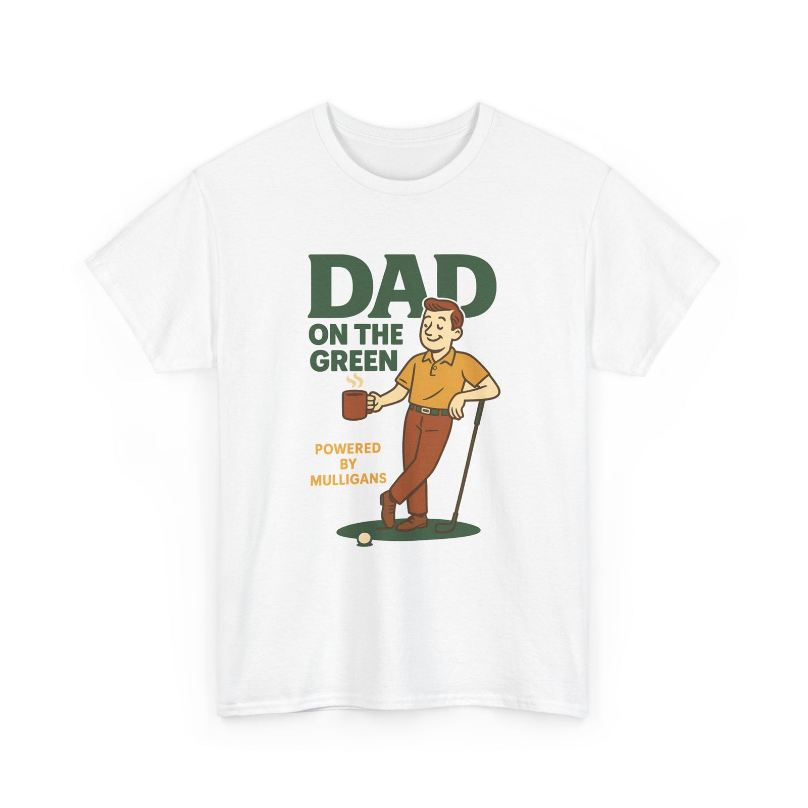 Par & Pine Dad on the Green Tee — Par & Pine original golf design, view 12