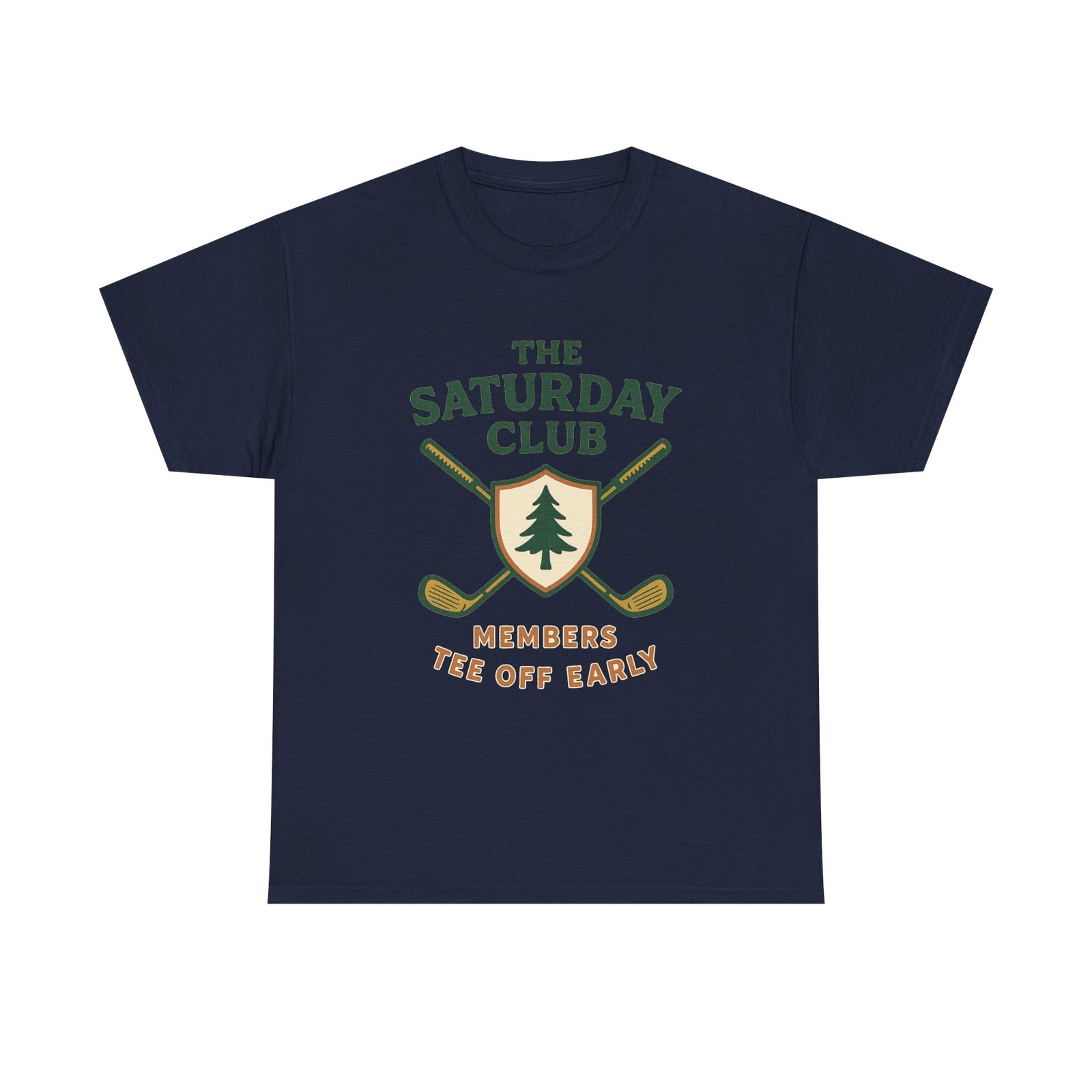 Par & Pine Saturday Club Tee — Par & Pine original golf design, view 10