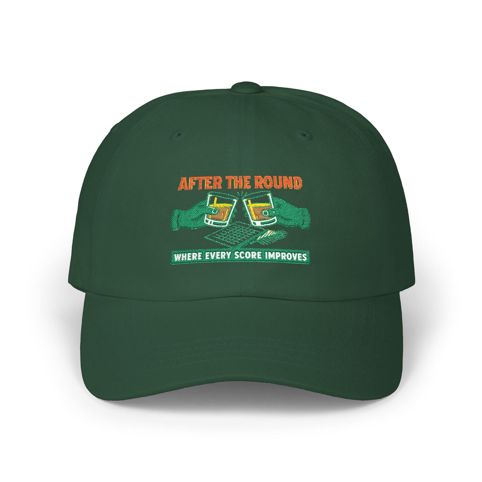 Par & Pine After the Round Dad Cap — Par & Pine original golf design, view 5