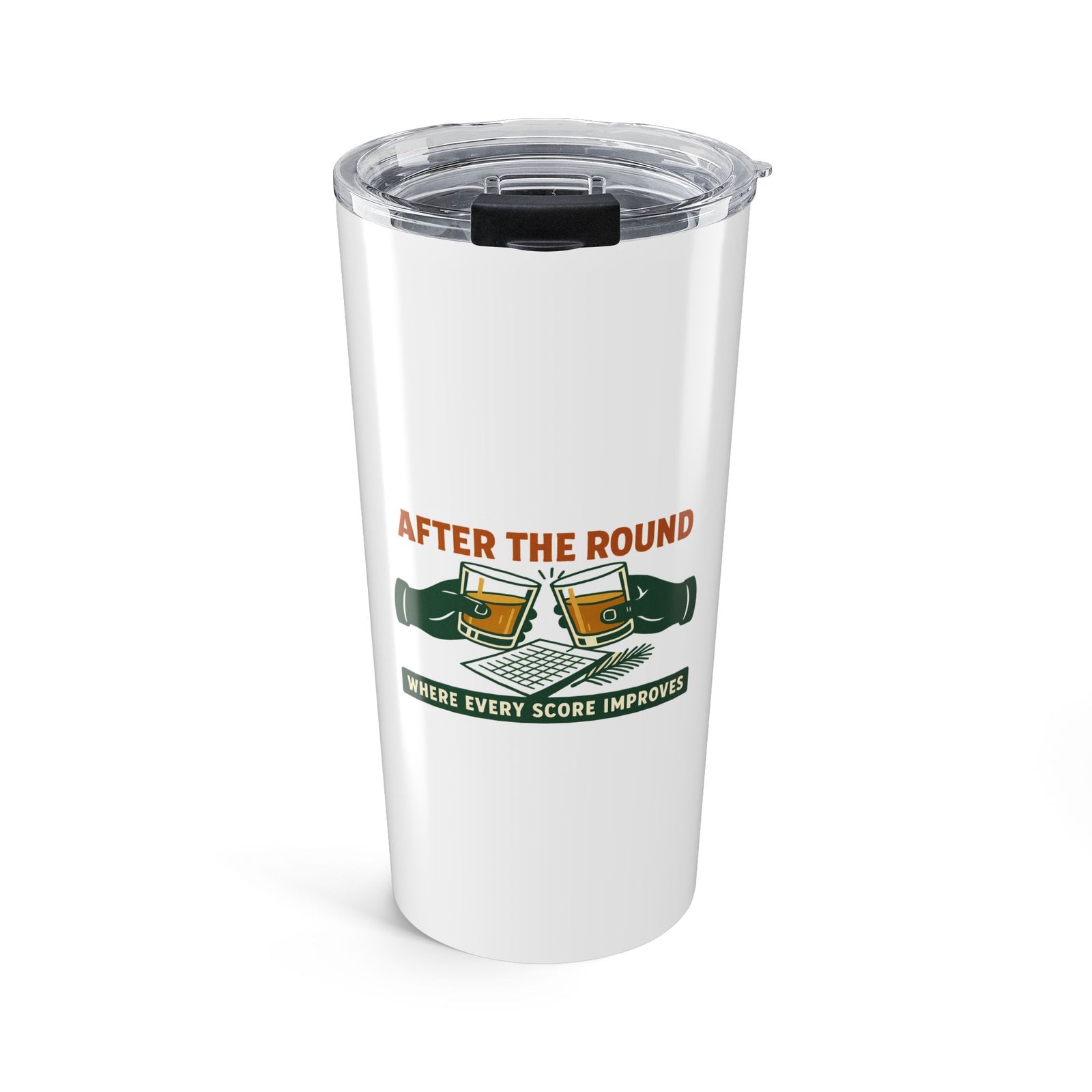 Par & Pine After the Round Tumbler — Par & Pine original golf design