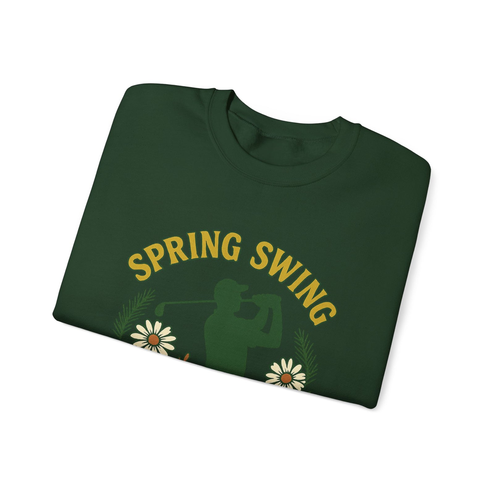 Par & Pine Spring Swing Crewneck — Par & Pine original golf design, view 16