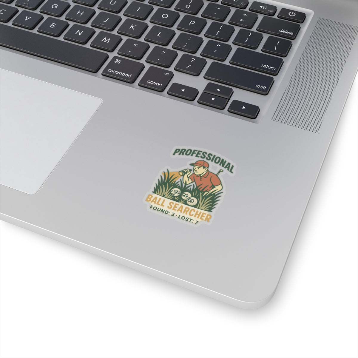 Professional Ball Searcher Sticker — Par & Pine original golf design, view 9