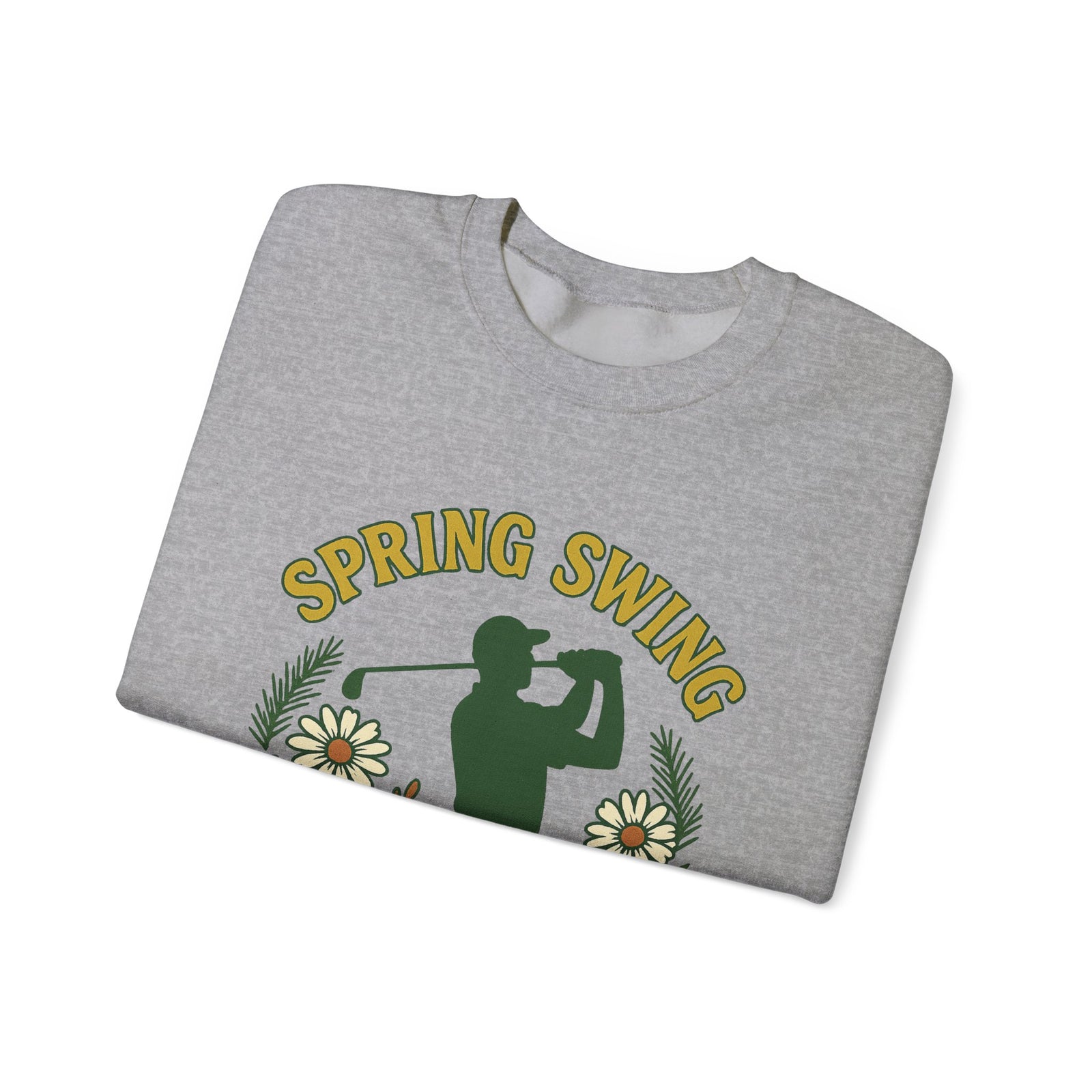 Par & Pine Spring Swing Crewneck — Par & Pine original golf design, view 13