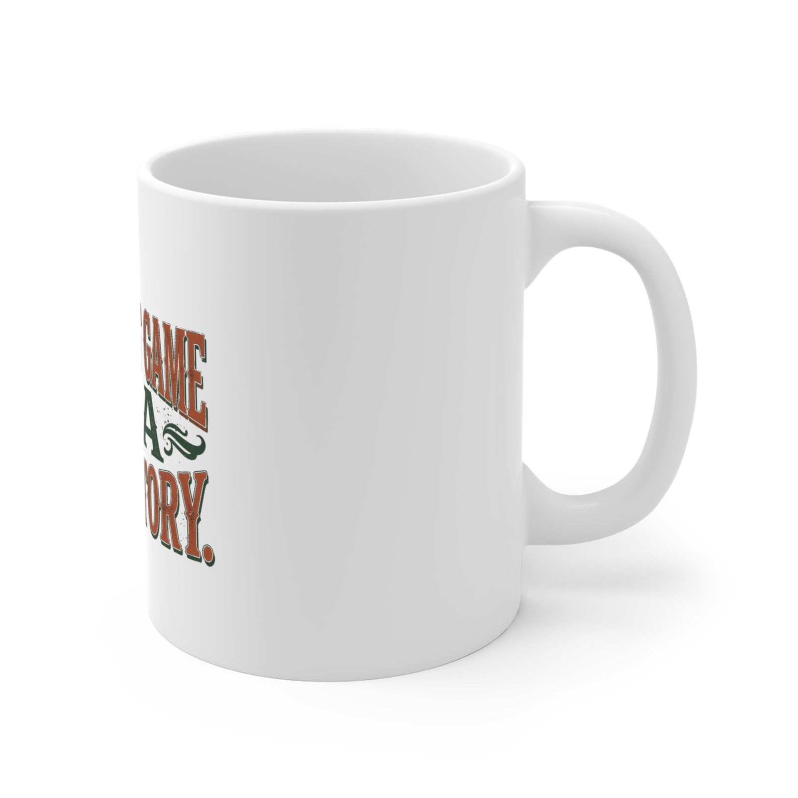 The Short Game Is A Long Story Mug