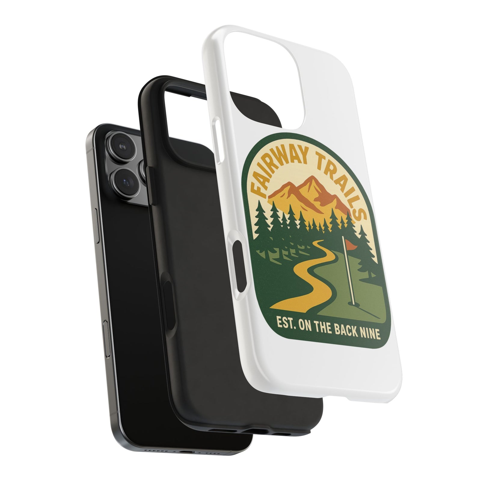 Par & Pine Fairway Trails Phone Case — Par & Pine original golf design, view 49
