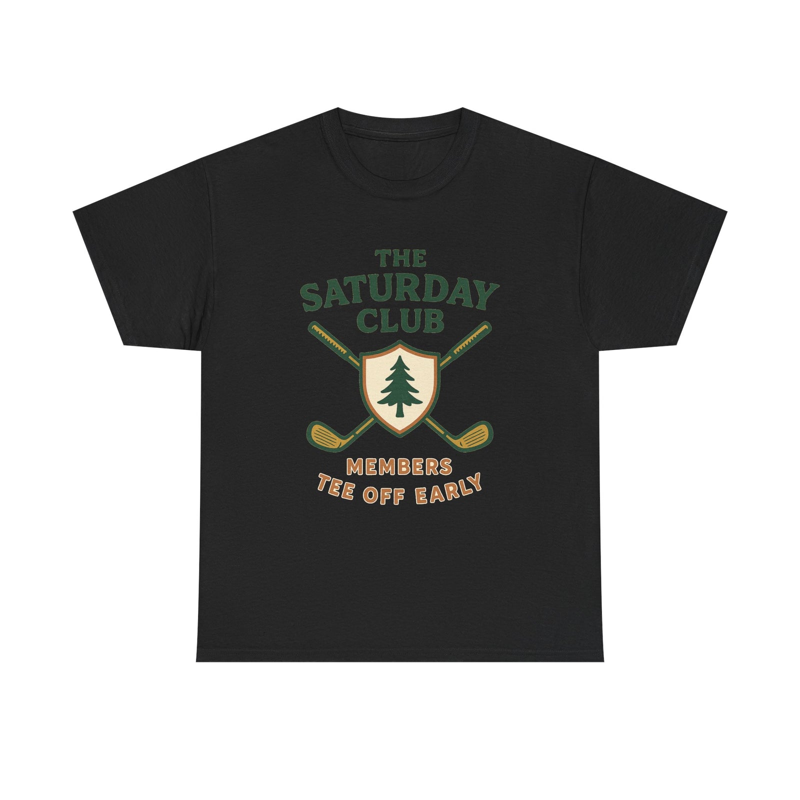 Par & Pine Saturday Club Tee — Par & Pine original golf design, view 6