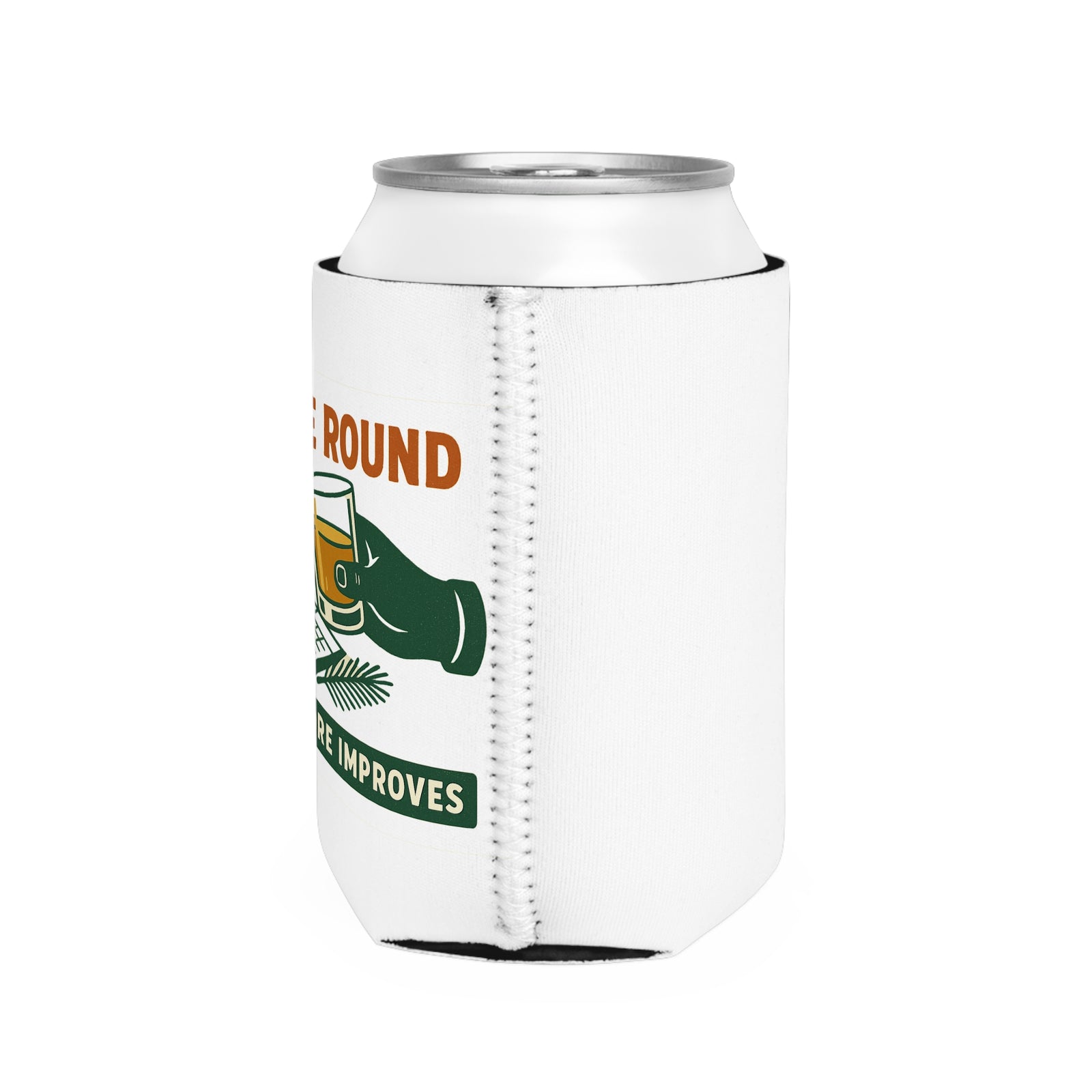Par & Pine After the Round Can Cooler — Par & Pine original golf design, view 4