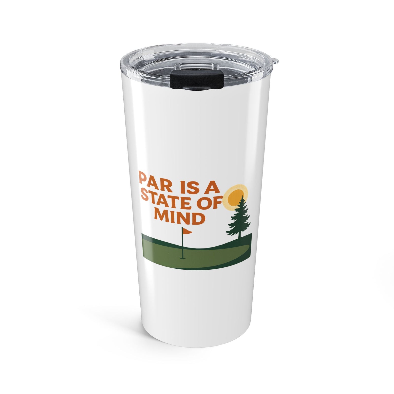Par & Pine State of Mind Tumbler — Par & Pine original golf design
