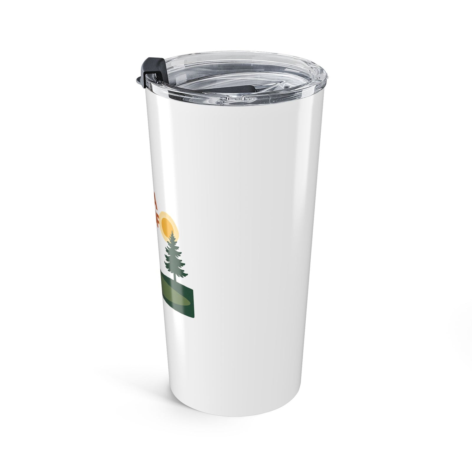 Par & Pine State of Mind Tumbler — Par & Pine original golf design, view 4