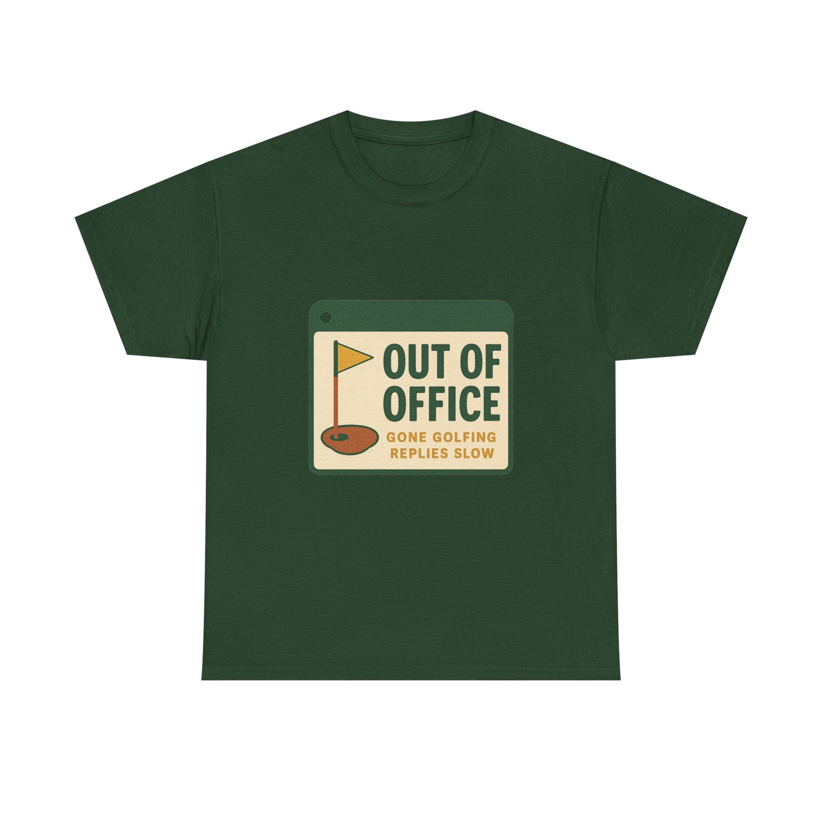 Out of Office Tee — Par & Pine original golf design, view 5
