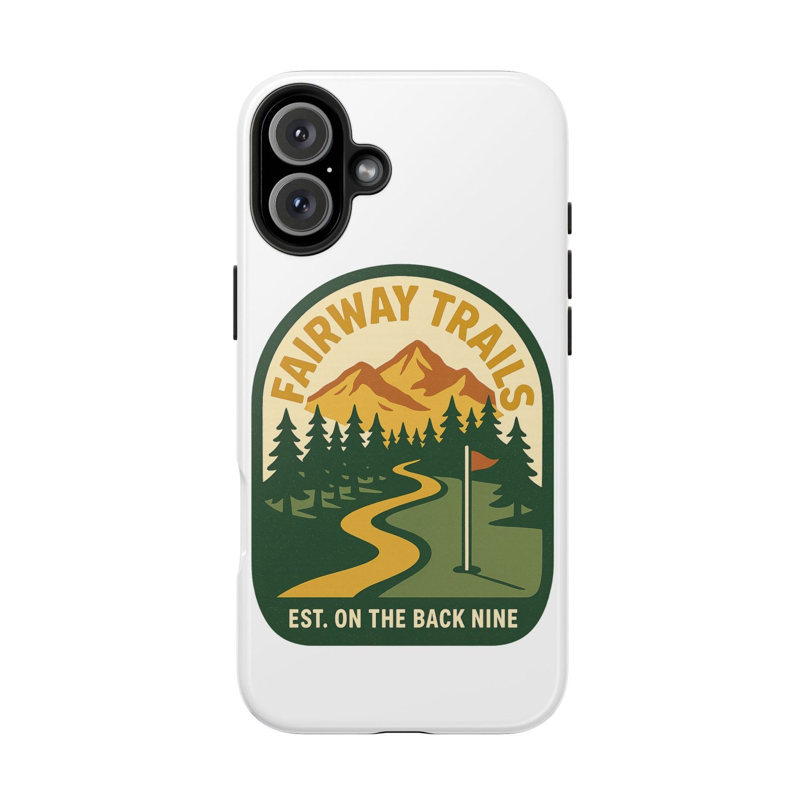 Par & Pine Fairway Trails Phone Case — Par & Pine original golf design, view 14