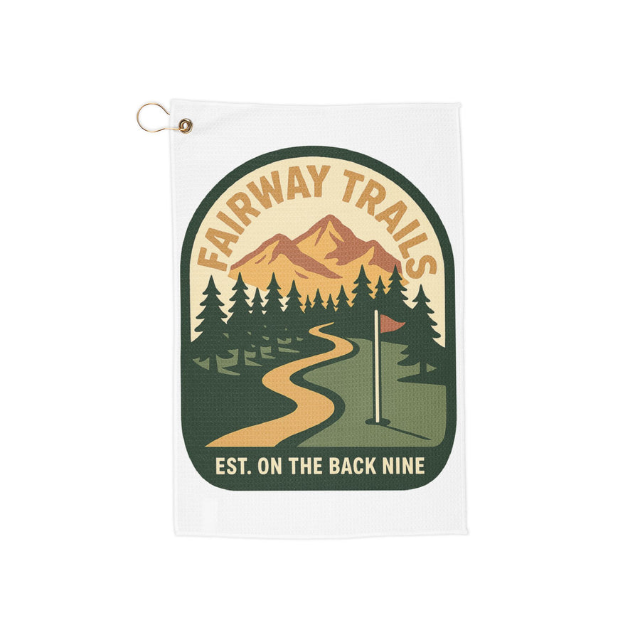 Par & Pine Fairway Trails Golf Towel — Par & Pine original golf design