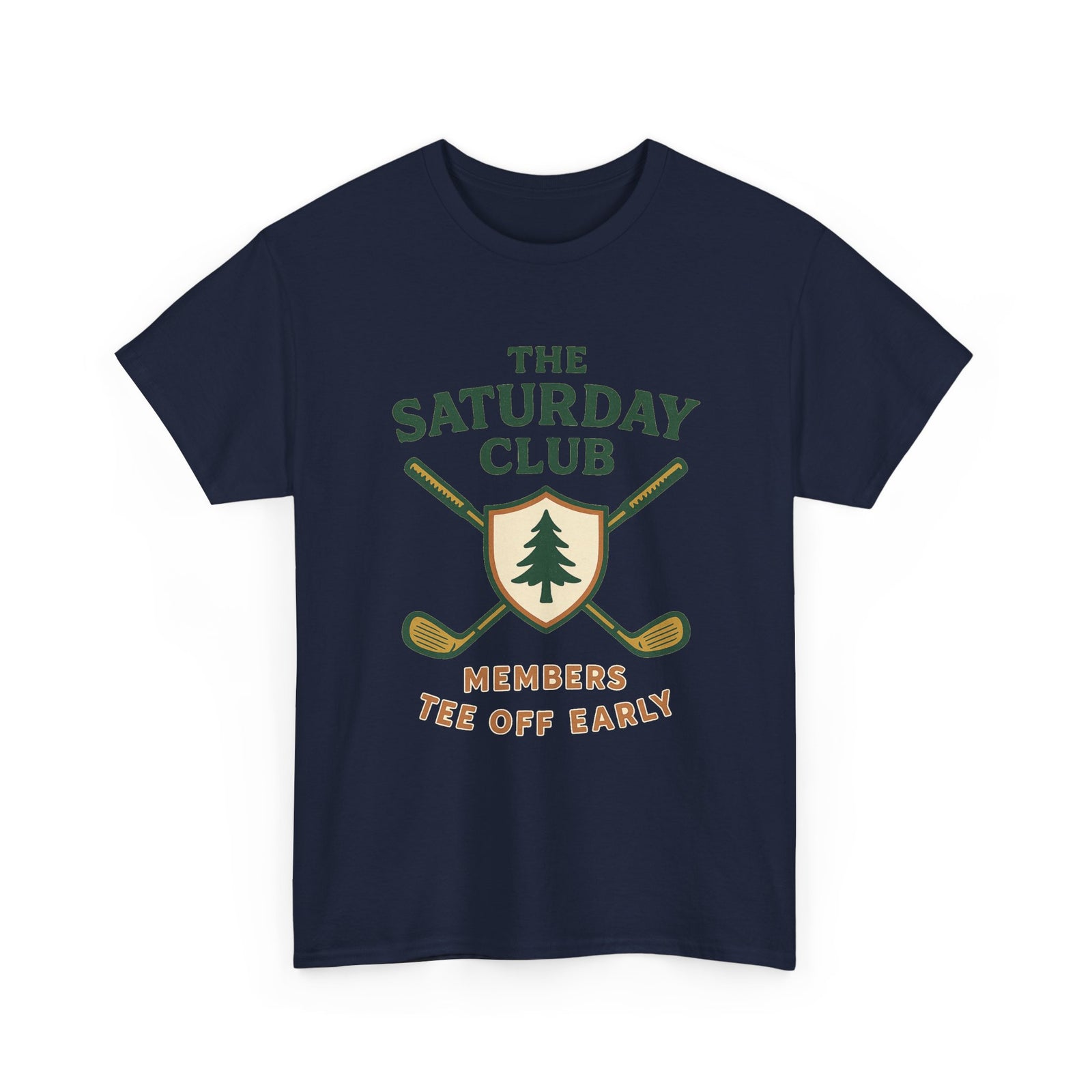 Par & Pine Saturday Club Tee — Par & Pine original golf design, view 27