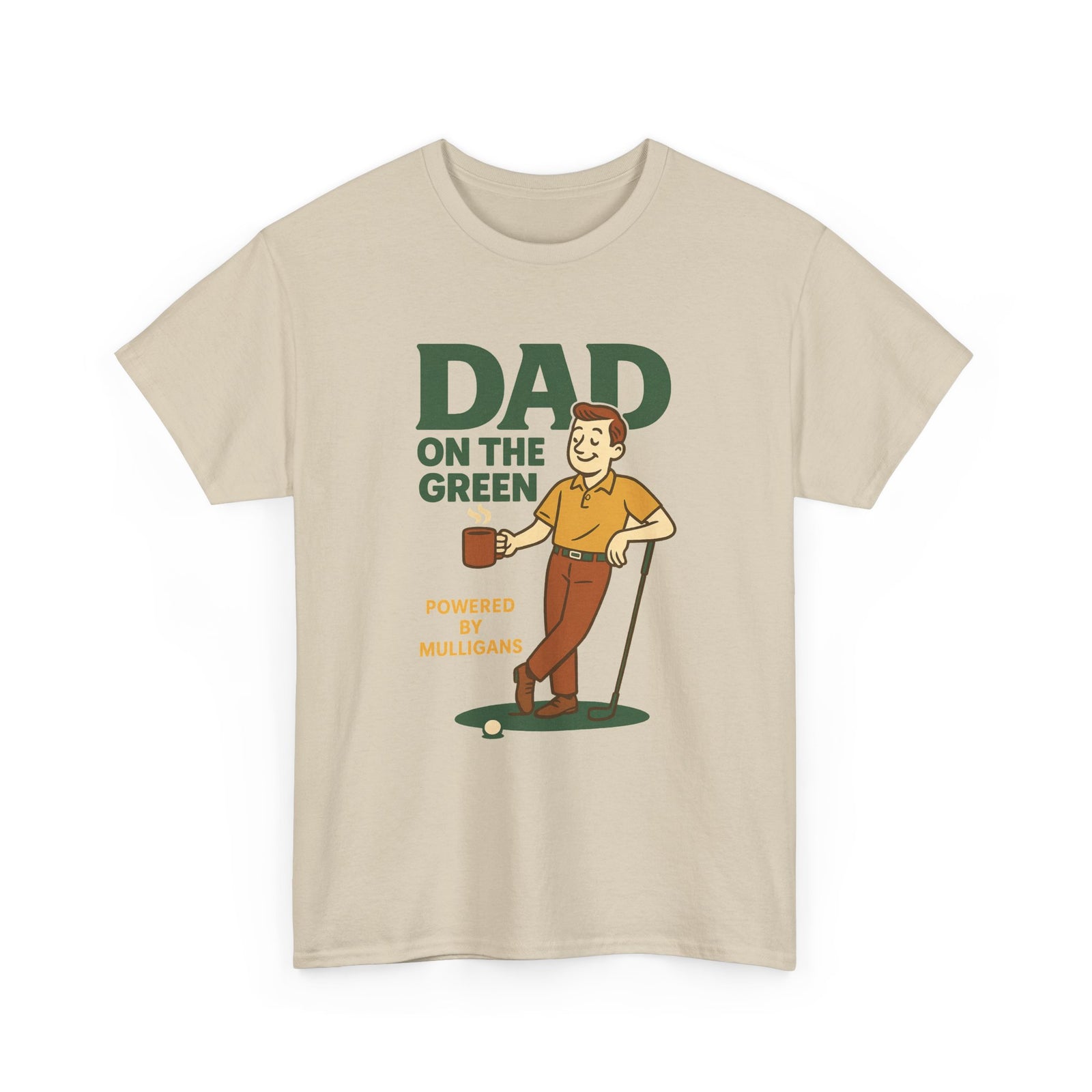 Par & Pine Dad on the Green Tee — Par & Pine original golf design, view 18