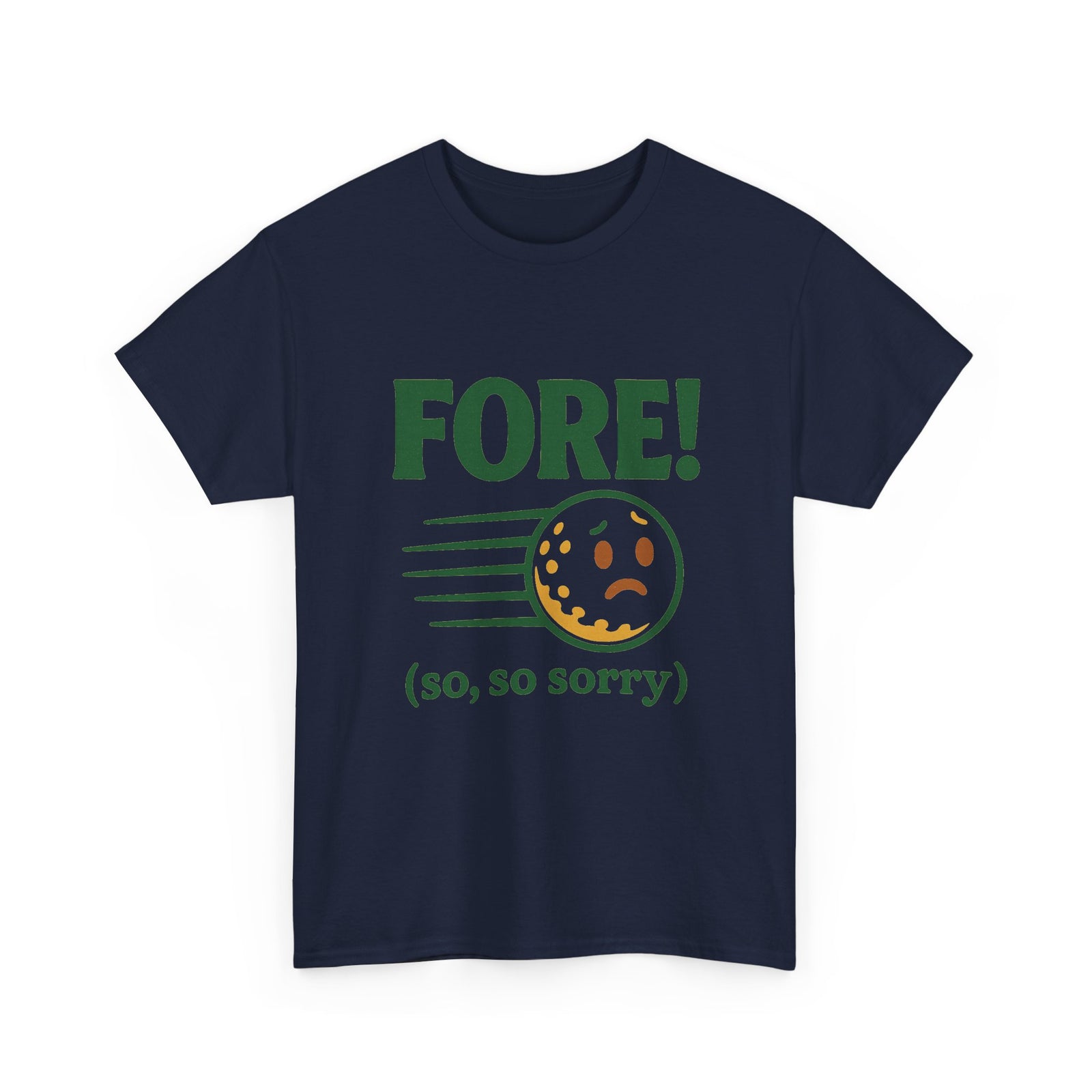 Fore! So Sorry Tee — Par & Pine original golf design, view 27