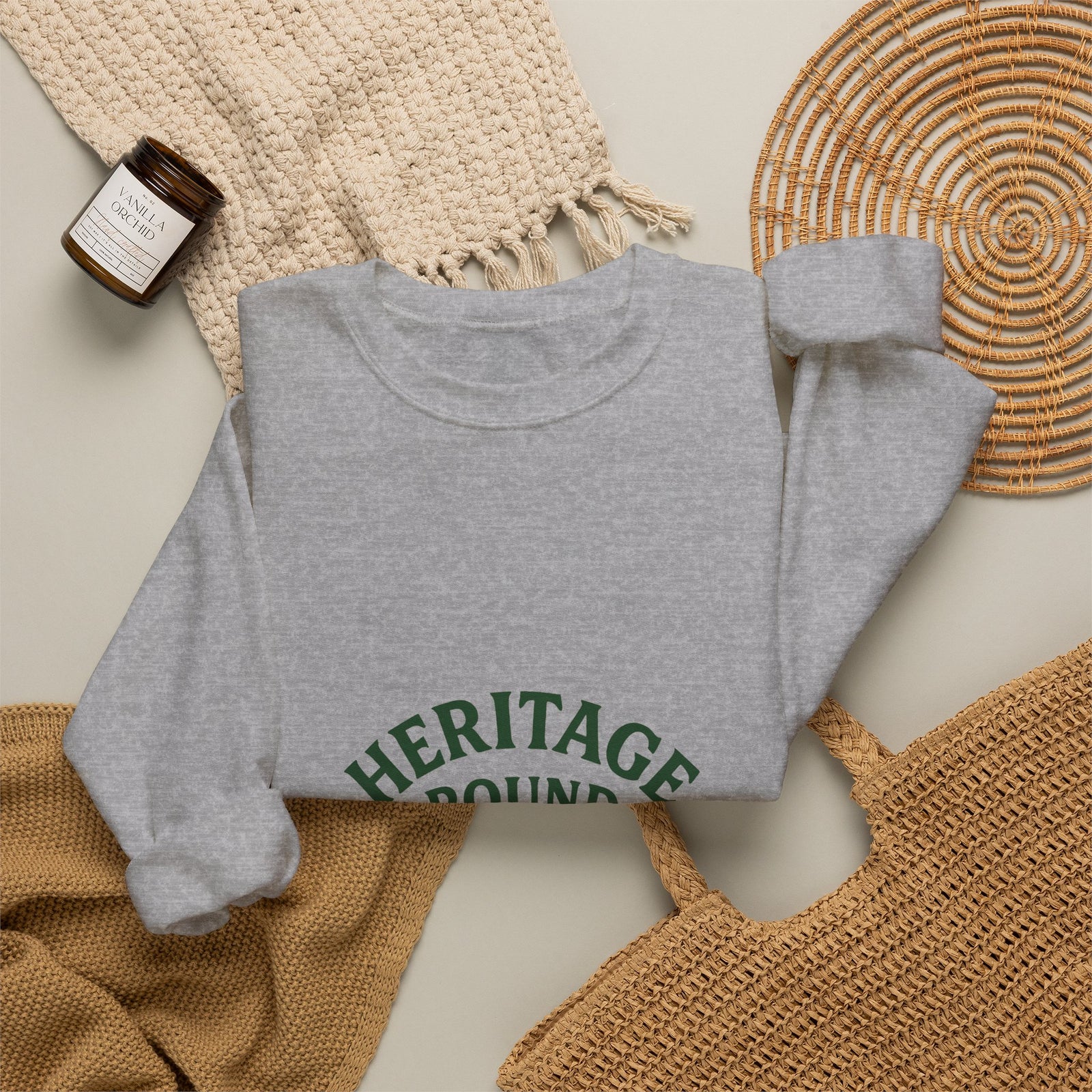Par & Pine Heritage Round Crewneck — Par & Pine original golf design, view 14