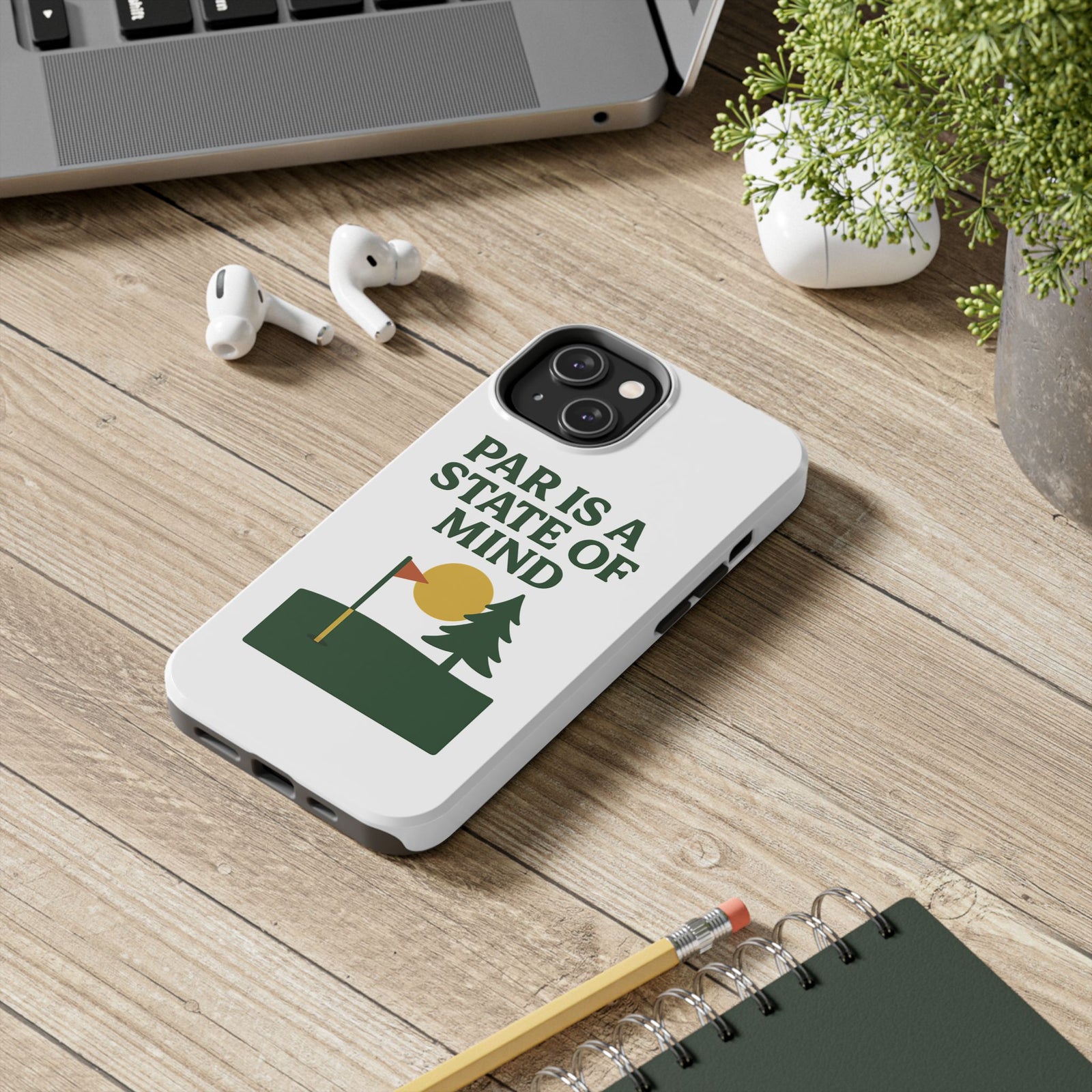 Par & Pine State of Mind Phone Case — Par & Pine original golf design, view 21