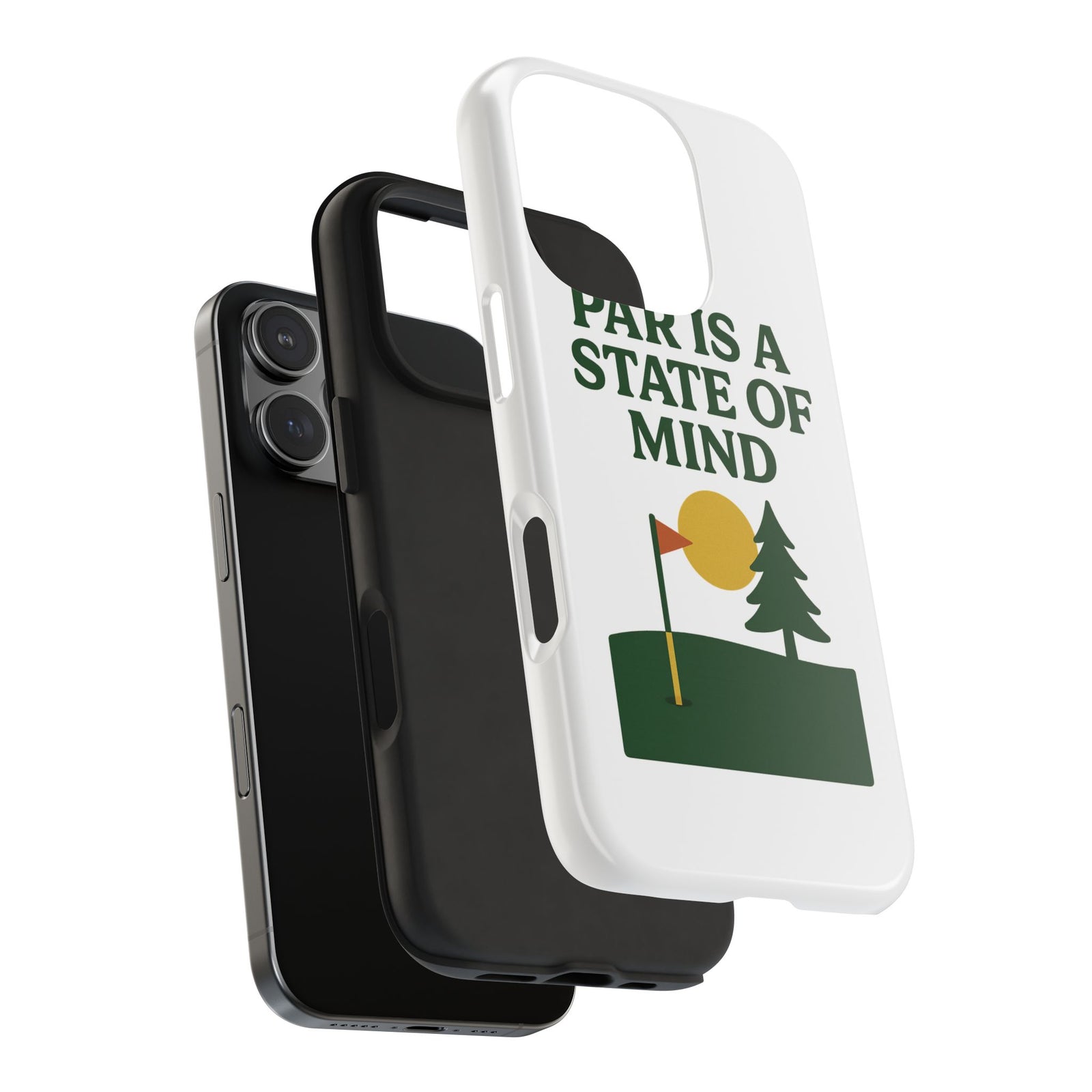 Par & Pine State of Mind Phone Case — Par & Pine original golf design, view 47