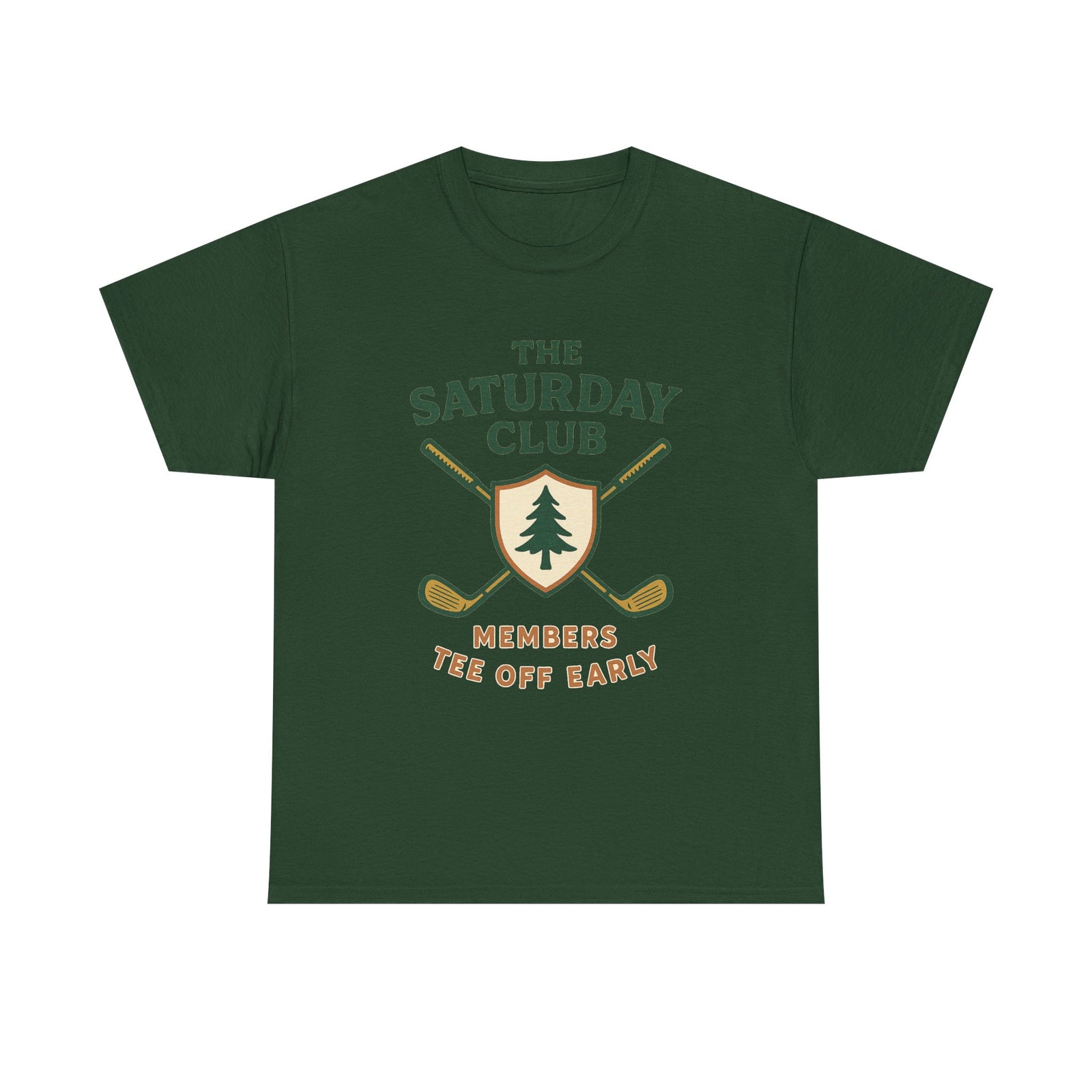 Par & Pine Saturday Club Tee — Par & Pine original golf design, view 9