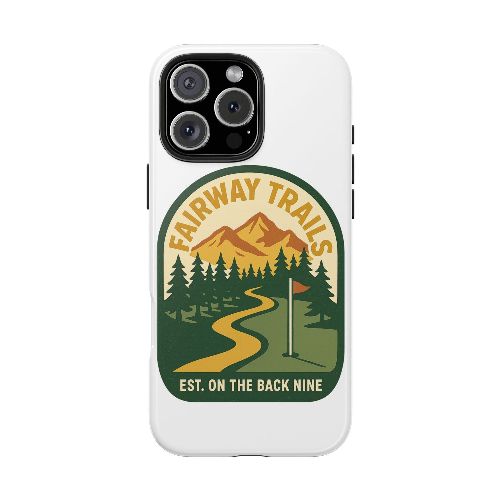 Par & Pine Fairway Trails Phone Case — Par & Pine original golf design, view 12