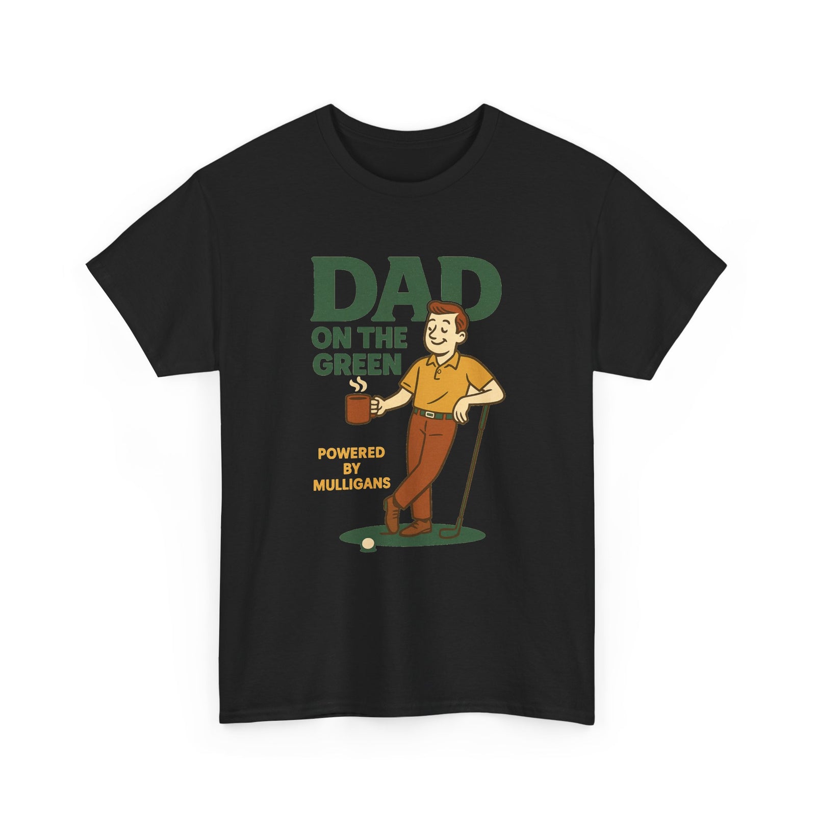 Par & Pine Dad on the Green Tee — Par & Pine original golf design, view 15