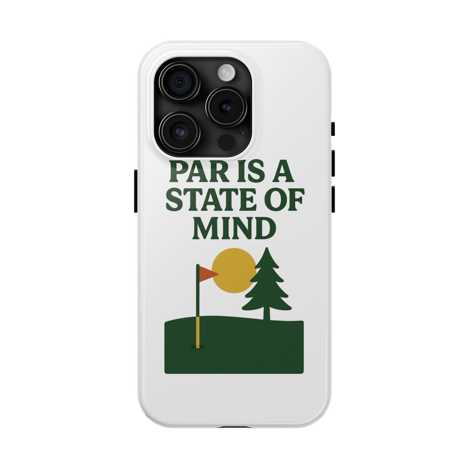 Par & Pine State of Mind Phone Case — Par & Pine original golf design, view 6