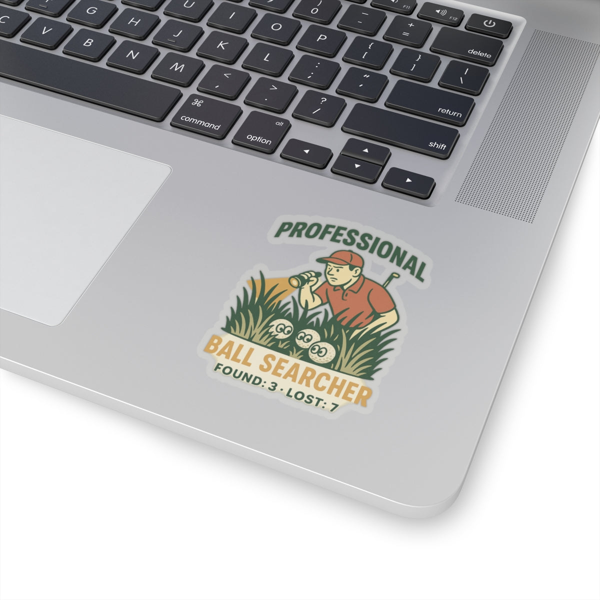 Professional Ball Searcher Sticker — Par & Pine original golf design, view 13