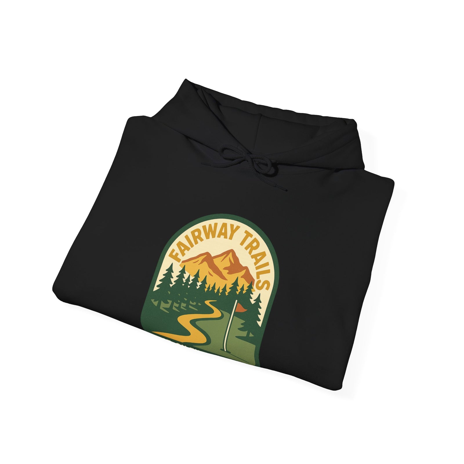 Par & Pine Fairway Trails Hoodie — Par & Pine original golf design, view 11