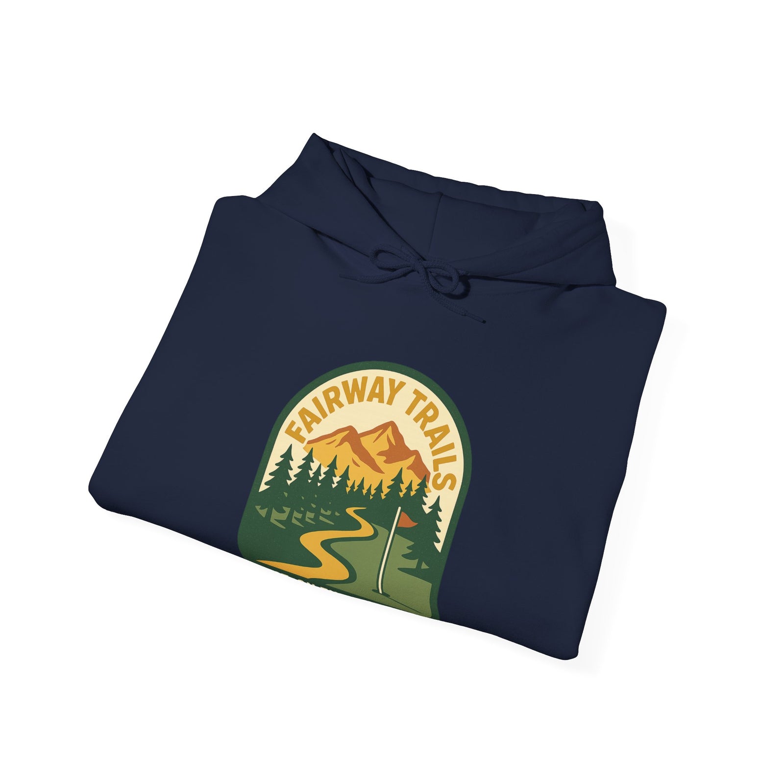Par & Pine Fairway Trails Hoodie — Par & Pine original golf design, view 20