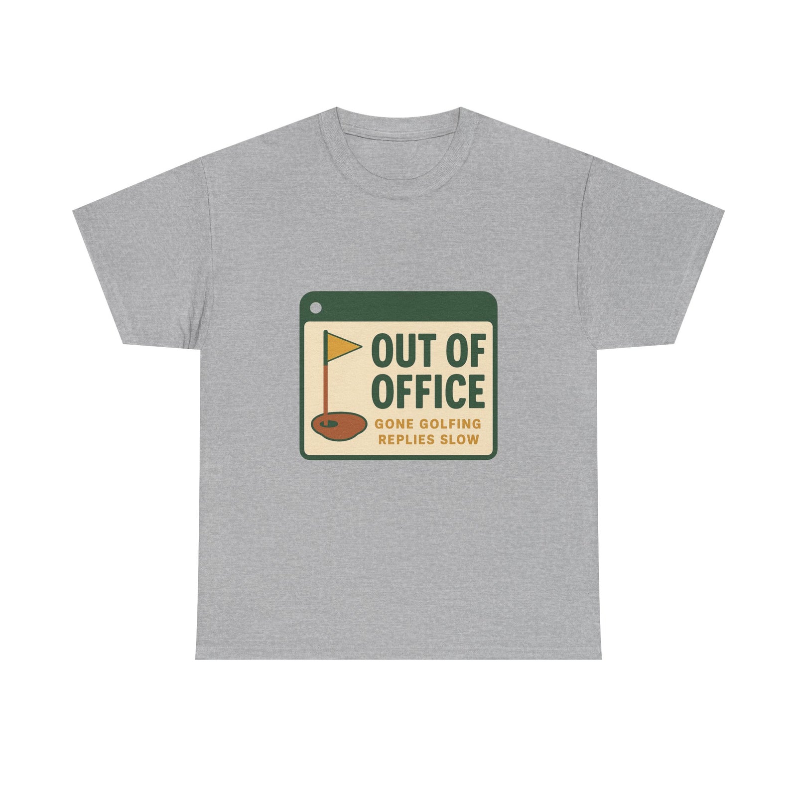 Out of Office Tee — Par & Pine original golf design, view 4